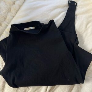 Black Tight Turtleneck